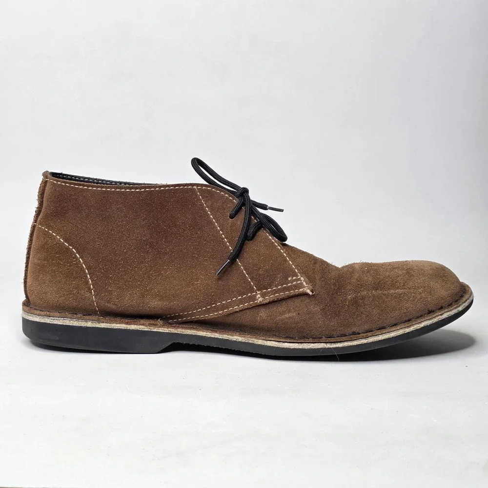 Veldskoen Heritage Chukka Desert Boots Men's Size 11 - 11.5 Brown Suede Shoes